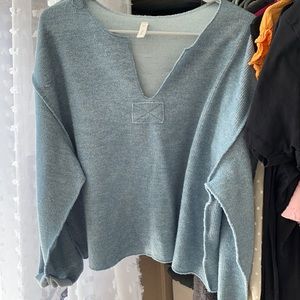 Cropped sweater